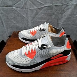 Nike Air Max 90 Ultra 2.0 Flyknit Infrared 875943-100 Men Size 8.5